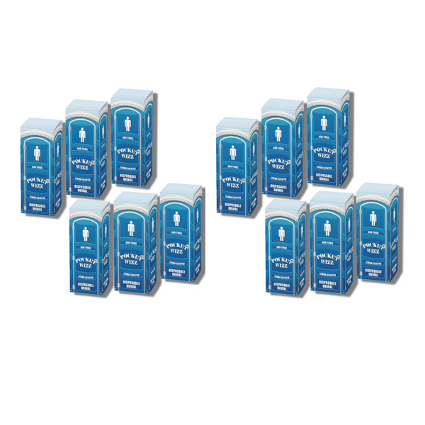 12 Pack Disposable Urinal