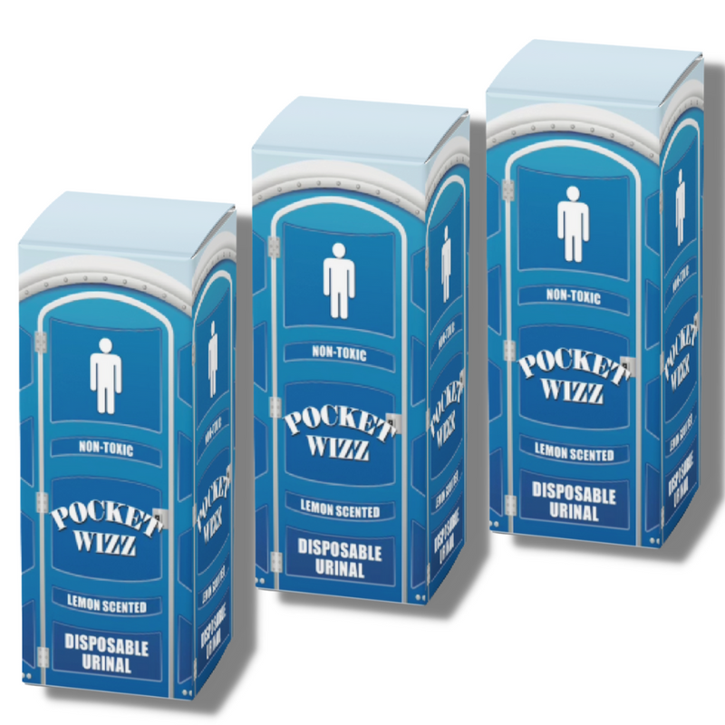 3 Pack Disposable Urinal